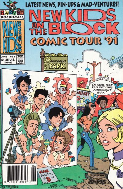 New Kids On The Block Comics Tour '90/91 #5 Comic