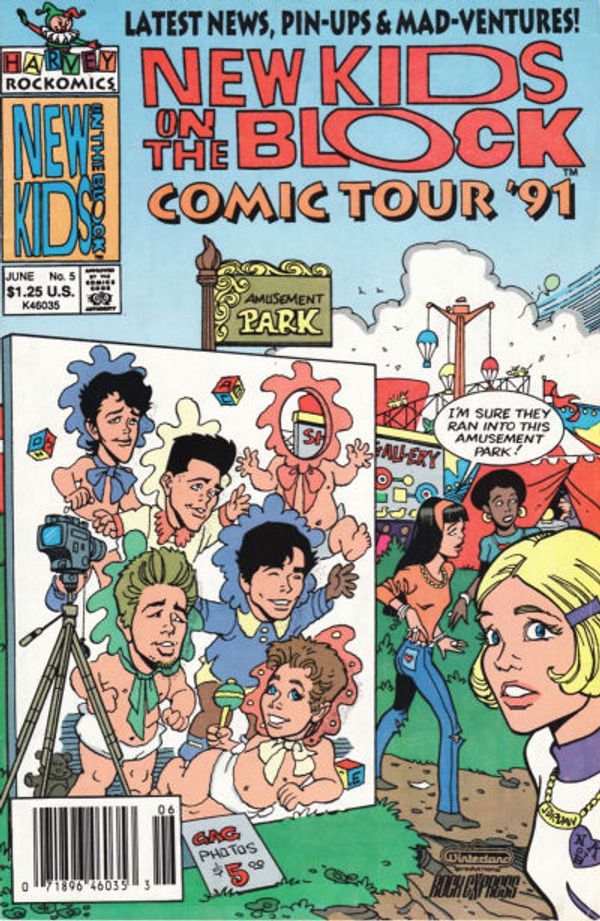 New Kids On The Block Comics Tour '90/91 #5