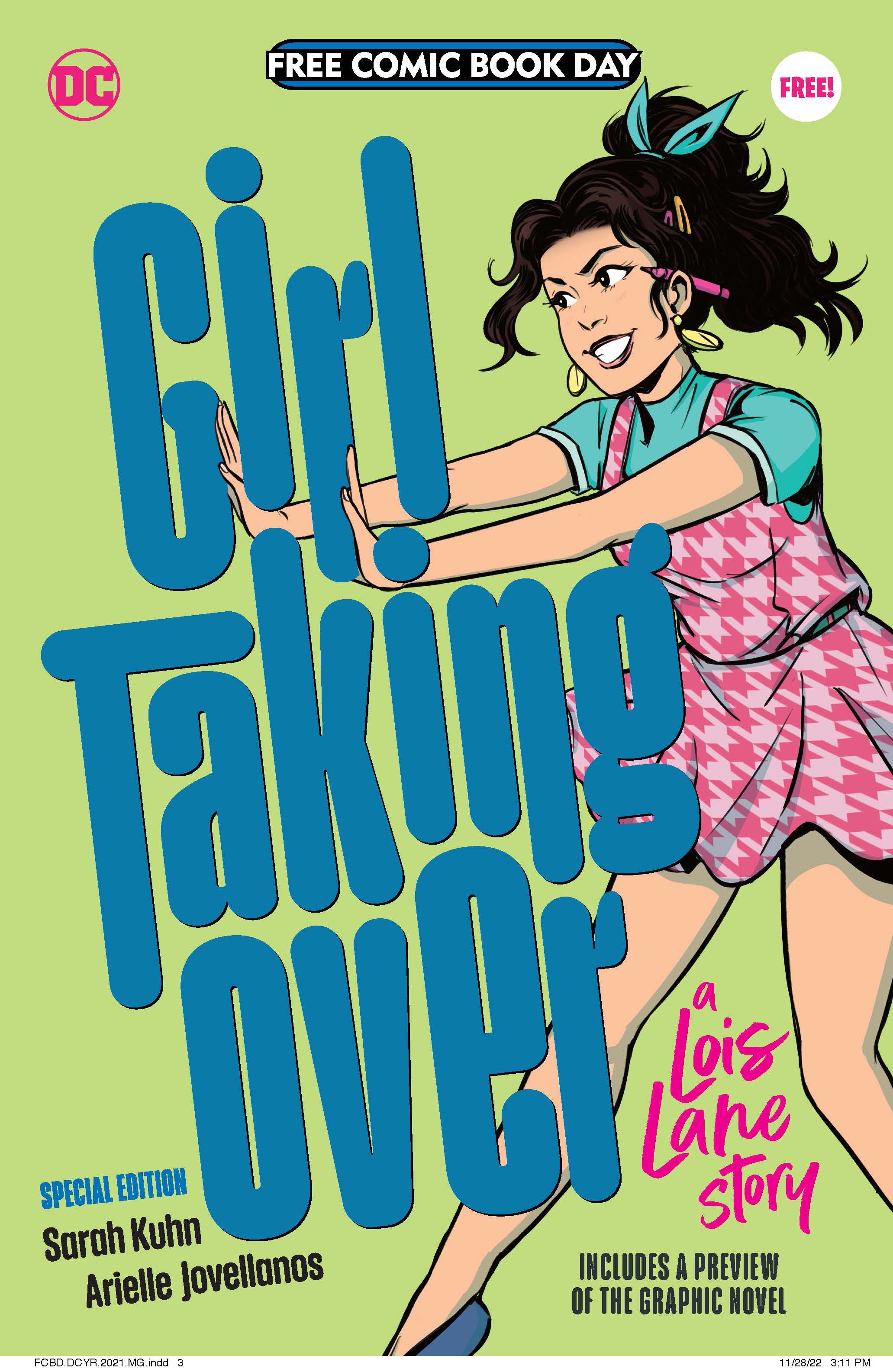Free Comic Book Day 2023: Girl Taking Over: A Lois Lane Story Comic