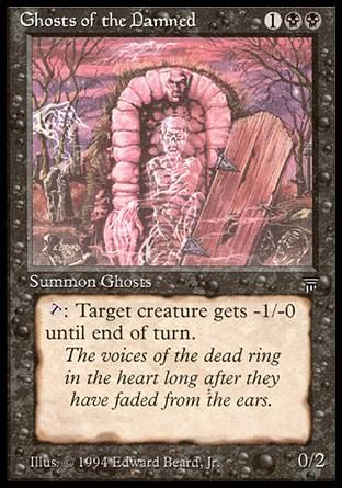 Ghosts of the Damned (Legends) Trading Card