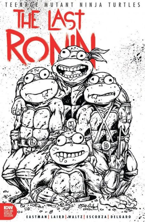 TMNT: The Last Ronin #1 (Roiland Variant Cover B)