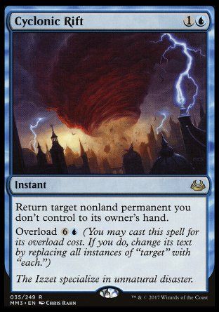 Cyclonic Rift (Modern Masters 2017) Trading Card