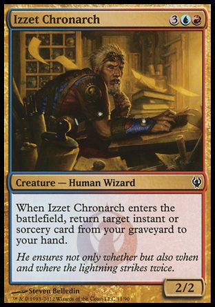 Izzet Chronarch (Izzet vs. Golgari) Trading Card