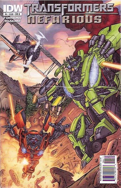 Transformers: Nefarious  #4 Comic