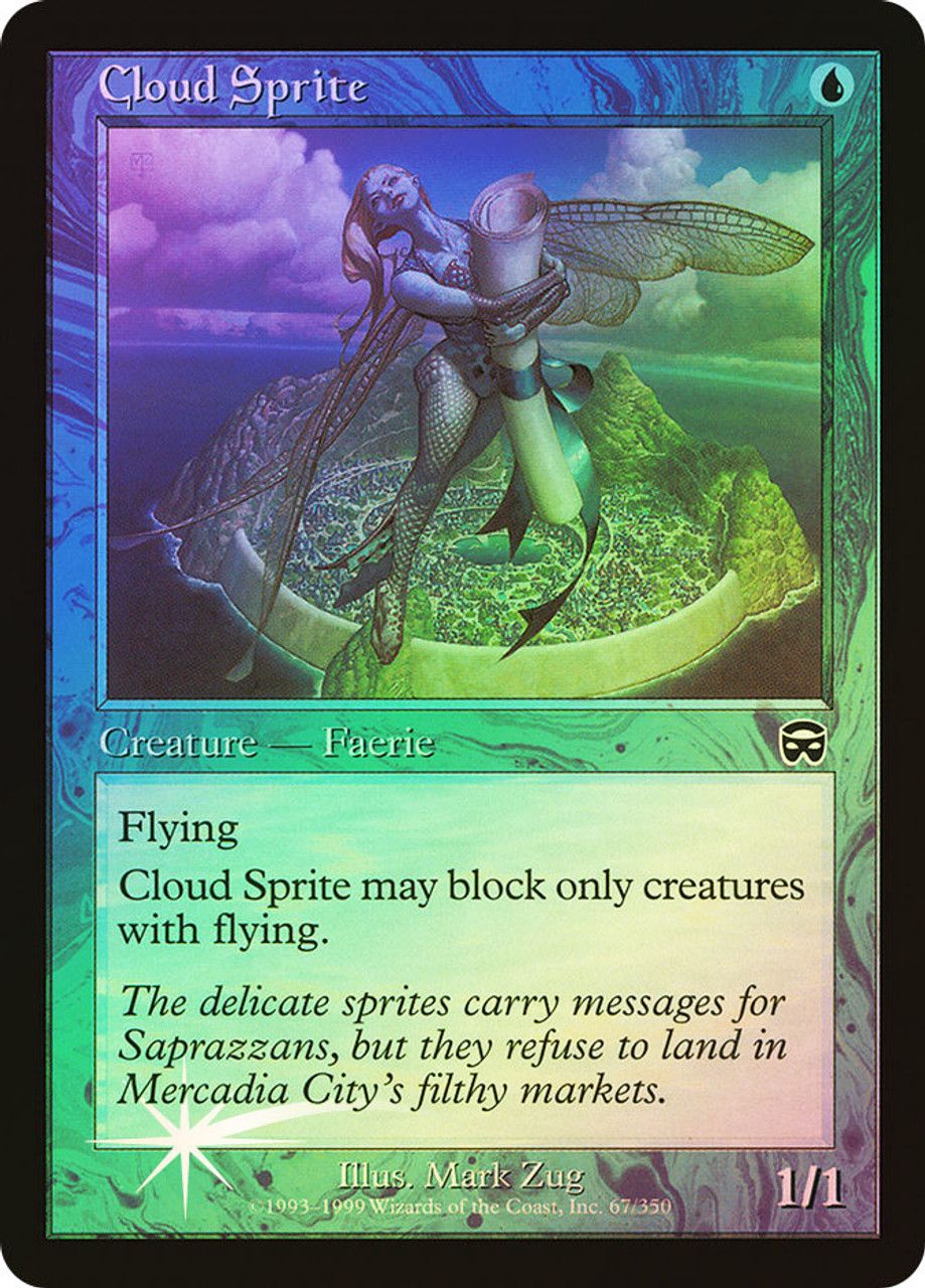 Cloud Sprite (Mercadian Masques - Foil) Trading Card