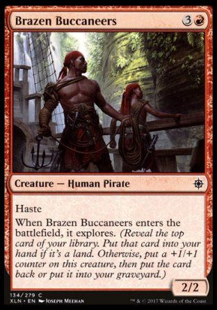 Brazen Buccaneers (Ixalan) Trading Card