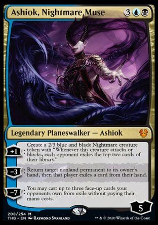 Ashiok, Nightmare Muse (Theros Beyond Death) Trading Card