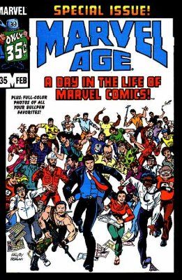 Marvel Age #35 Comic