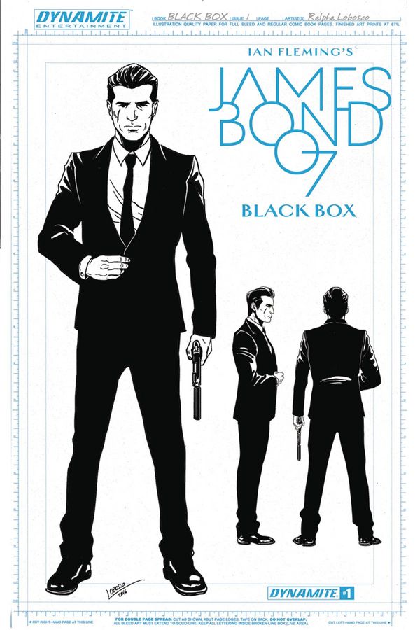 James Bond 007 #1 (Cover F 10 Copy Lobosco Design Inc)