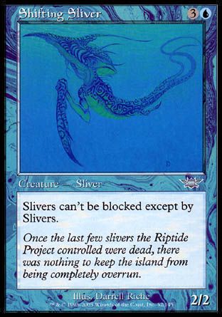 Shifting Sliver (Legions) Trading Card