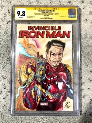 Invincible Iron Man #1 (Blank Variant)