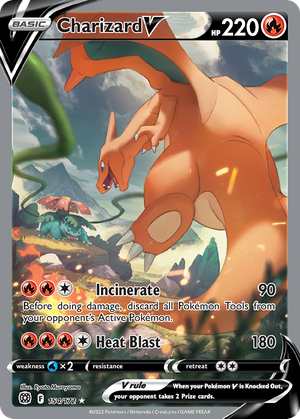 Charizard V (154/172) - Brilliant Stars