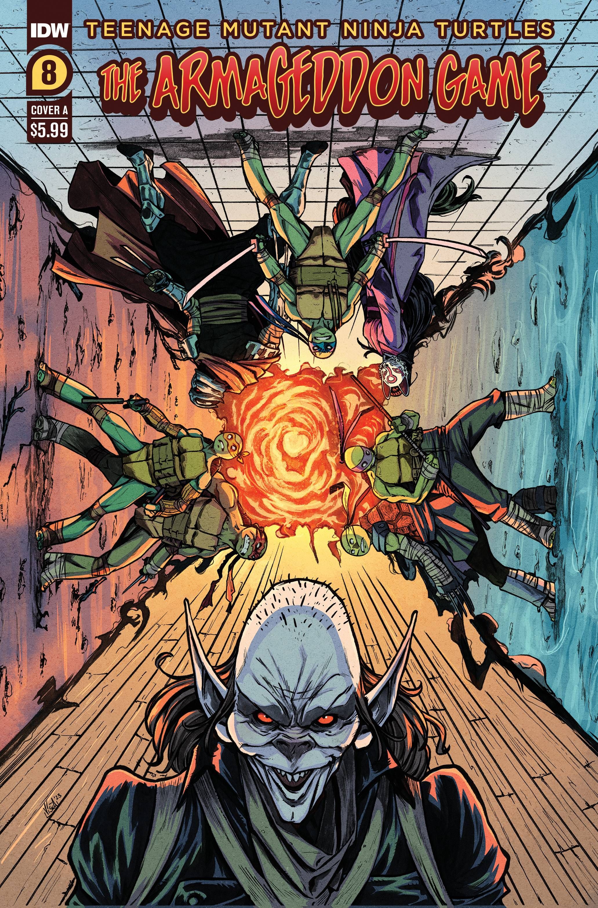 Teenage Mutant Ninja Turtles: The Armageddon Game #8 Comic