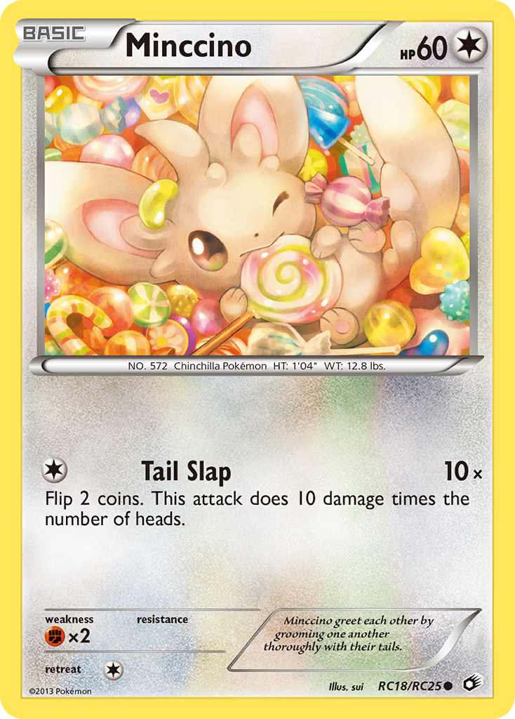 Minccino (RC18) - Legendary Treasures Pokémon Card