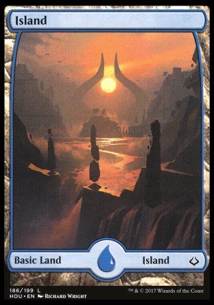 Island (Hour of Devastation) Trading Card