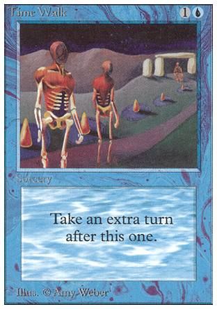 Time Walk (Unlimited) Trading Card