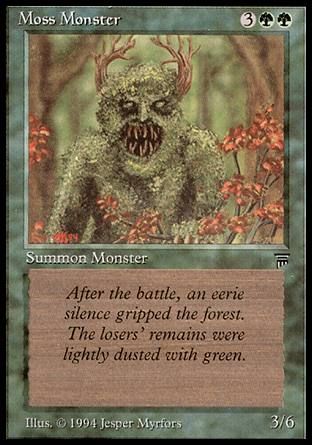 Moss Monster (Legends) Trading Card