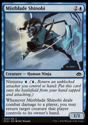 Mistblade Shinobi (Planechase Anthology decks)