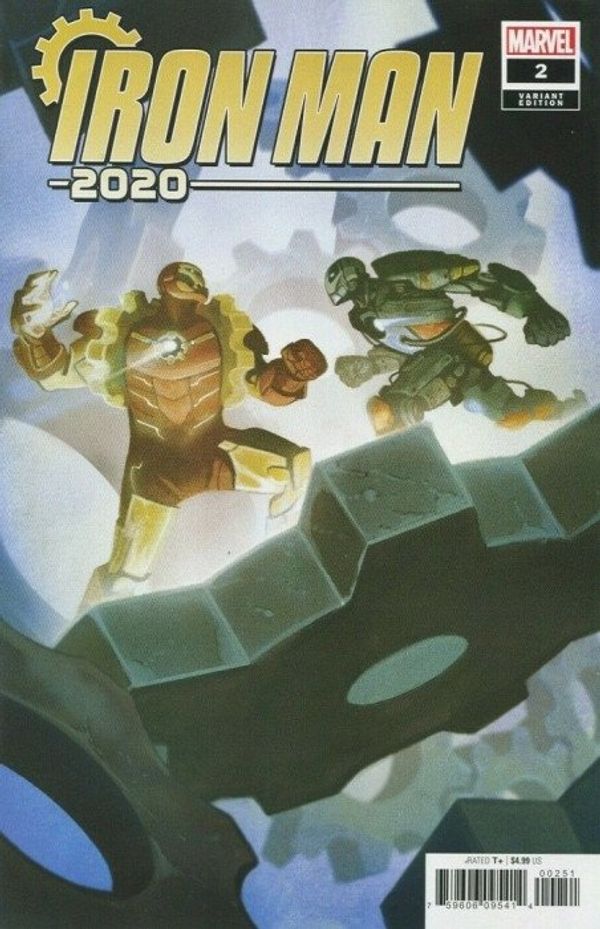 Iron Man 2020 #2 (Del Mundo Variant)