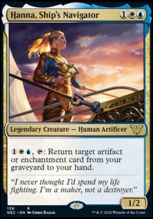 Hanna, Ship's Navigator (Kamigawa Neon Dynasty Commander Decks) Trading Card