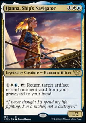 Hanna, Ship's Navigator (Kamigawa Neon Dynasty Commander Decks)