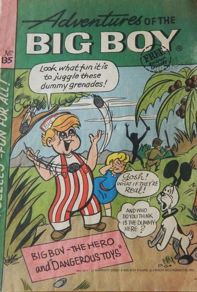 Adventures of Big Boy #135 [East] Comic