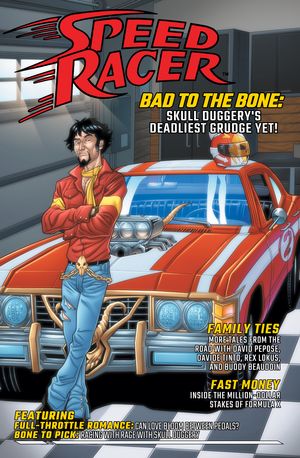 Speed Racer #3 (Cvr C 10 Copy Chris Batista Car Magazine Homage Unlock Variant)