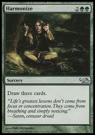 Harmonize (Elves vs. Goblins) Trading Card