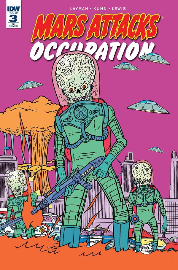 Mars Attacks: Occupations #3 (10 Copy Cover)