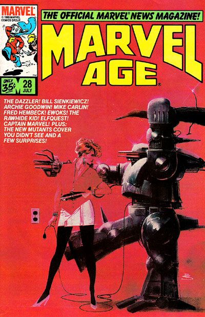 Marvel Age #28 Comic