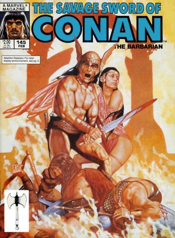 The Savage Sword of Conan #145
