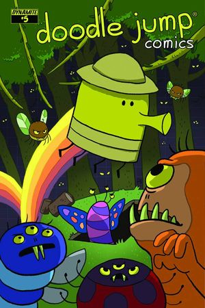 Doodle Jump #5 (Cover B Video Game Homage Exclusive Variant)