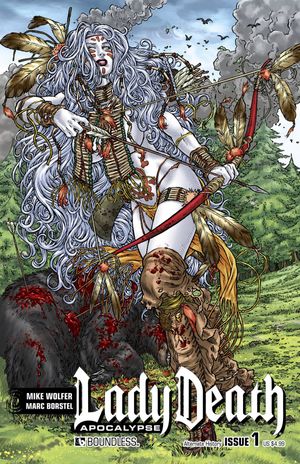 Lady Death: Apocalypse #1 (Alternate History Cover)