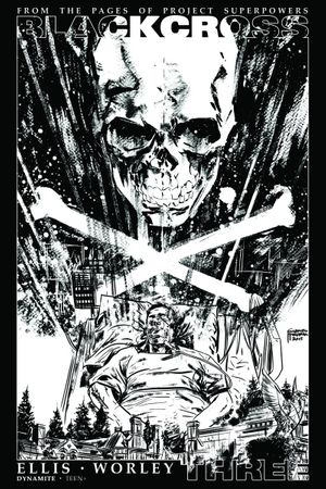 Project Superpowers: Blackcross #3 (35 Copy Hardman B&amp;w Cover)