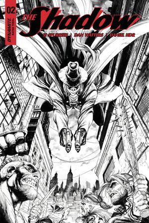 Shadow #2 (Cover F 30 Copy Kirkham B&w In)