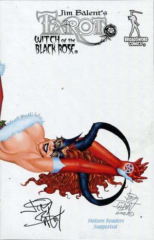 Tarot: Witch of the Black Rose #95 (Holiday Yule Cover)