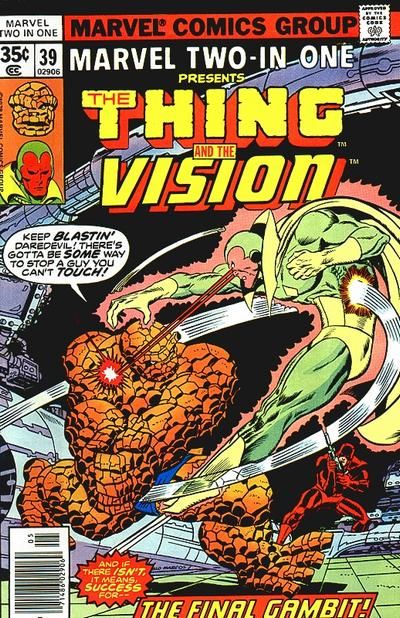 Marvel Two-In-One #39 Comic