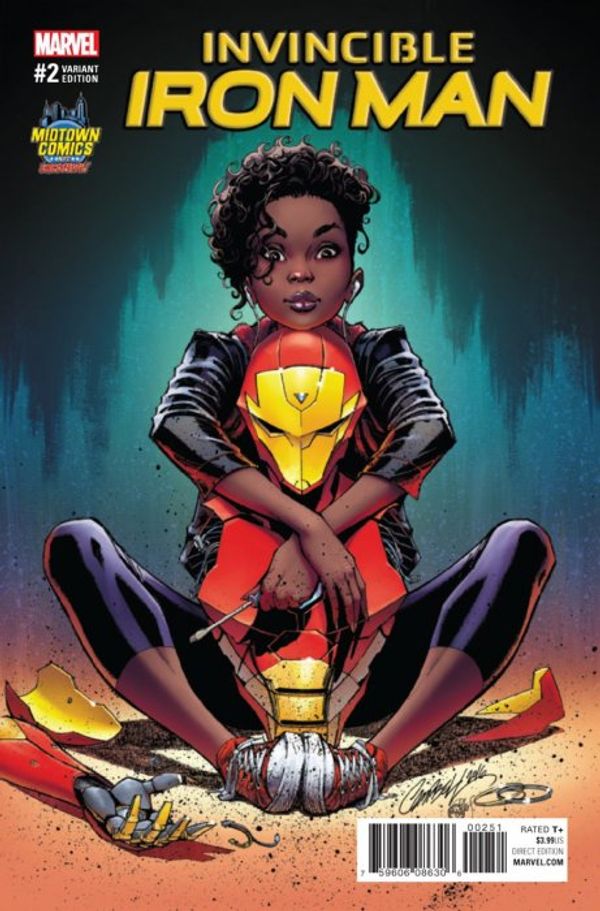 Invincible Iron Man #2 (Midtown Comics Edition)
