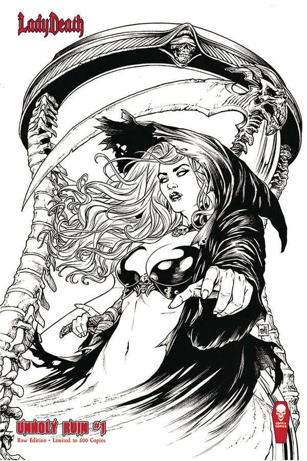 Lady Death Unholy Ruin #1 (Raw Cover)