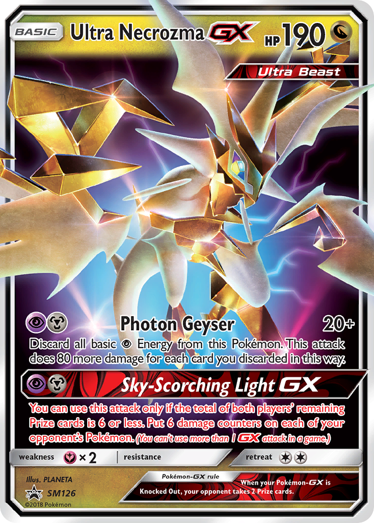 Ultra Necrozma Pokémon Card