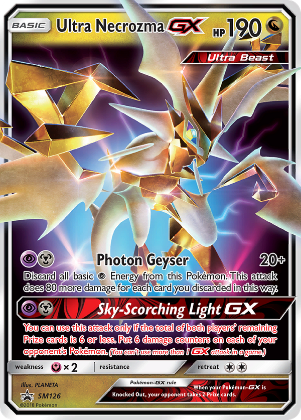 Ultra Necrozma GX (SM126) - SM Black Star Promos