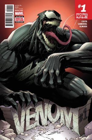 Venom the Enemy Within Issue 1 Newsstand fashion ed NM