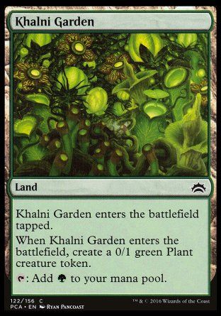 Khalni Garden (Planechase Anthology decks) Trading Card