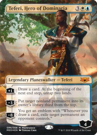 Teferi, Hero of Dominaria (Guilds of Ravnica - Mythic Edition) Trading Card