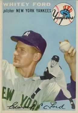Whitey Ford 1954 Topps #37 Sports Card