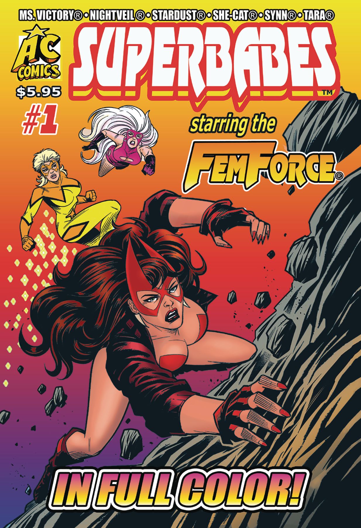 Superbabes Starring Femforce Comic