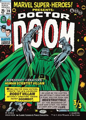 Doctor Doom (Marvel Super Heroes - Poster Borderless Foil)