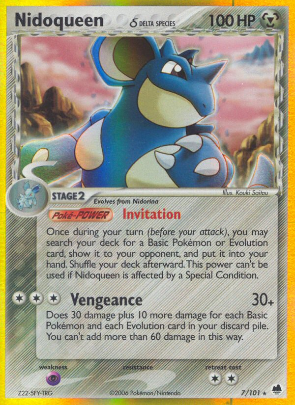 Nidoqueen Pokémon Card