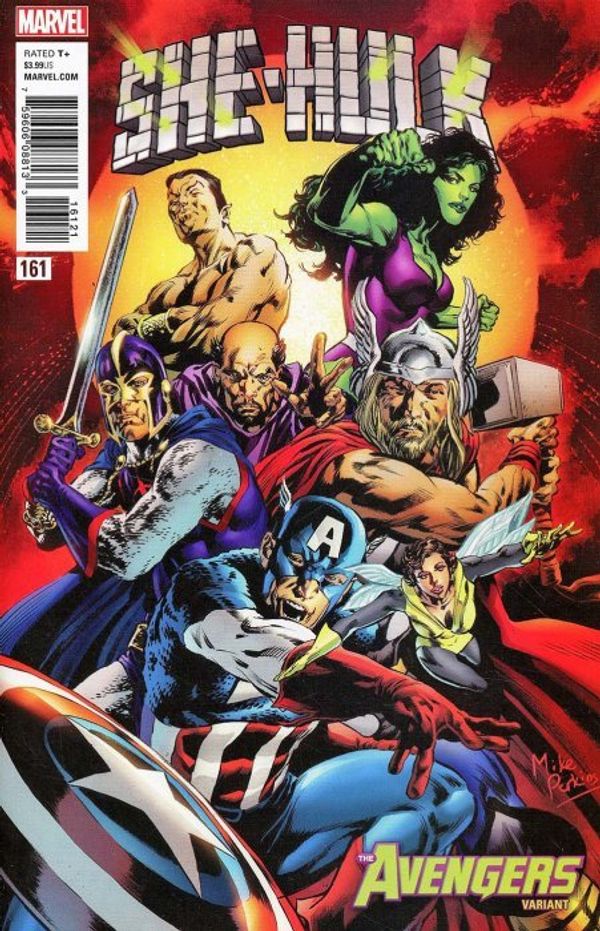 She-hulk #161 (Perkins Avengers Variant Leg)
