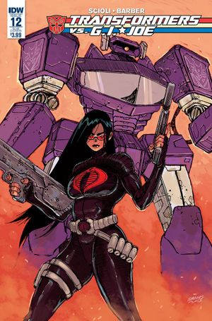 Transformers Vs G.I. Joe #12 (Subscription Variant)